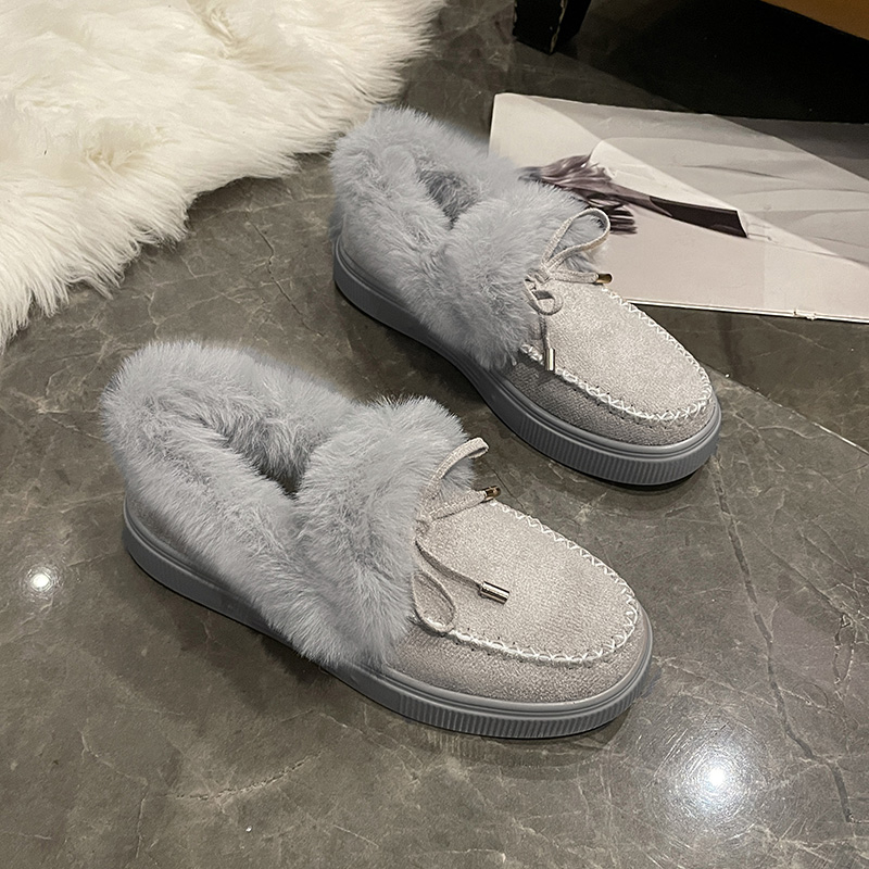 🌸🎉 Promotion - 70% OFF! Only a Few Left! ✨🥿💫Women's Daily Non-Slip Warm Wool Slip-On Flat Shoes - Proven Plantar Fasciitis, Foot and Heel Pain Relief