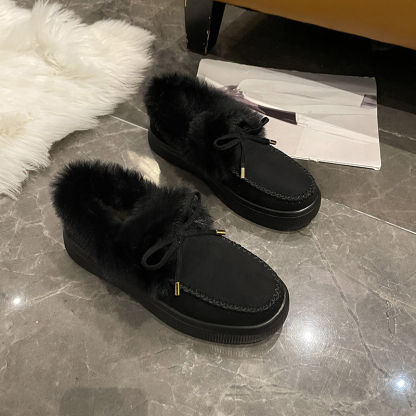 🌸🎉 Promotion - 70% OFF! Only a Few Left! ✨🥿💫Women's Daily Non-Slip Warm Wool Slip-On Flat Shoes - Proven Plantar Fasciitis, Foot and Heel Pain Relief