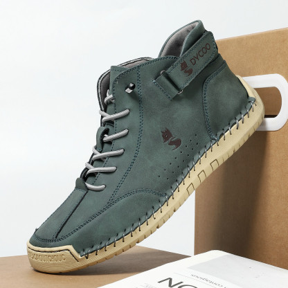 ⏰Promotion - 70% OFF🔥Women's Casual Breathable Leather Non-slip Waterproof Slip-On Orthopedic Boots - Improve Posture and Get Rid of Painless Walking and Standing