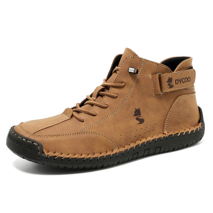 ⏰Promotion - 70% OFF🔥Women's Casual Breathable Leather Non-slip Waterproof Slip-On Orthopedic Boots - Improve Posture and Get Rid of Painless Walking and Standing