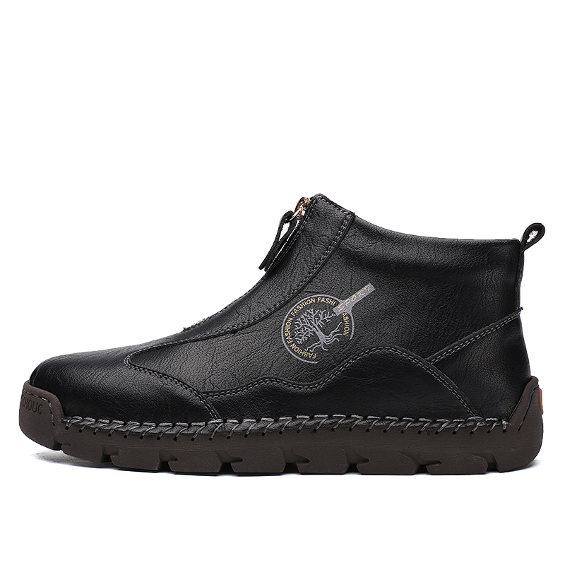 ⏰Promotion - 70% OFF🔥Women's Casual Leather Non-slip Breathable Slip-On Cycling Orthopedic Boots - Improve Posture and Get Rid of Painless Walking and Standing