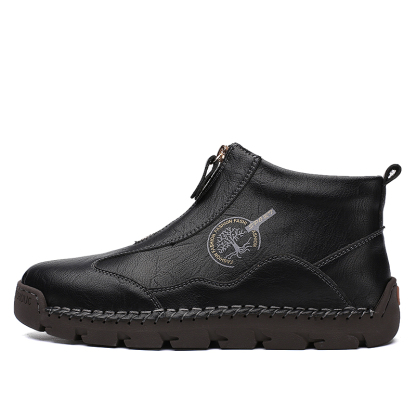 ⏰Promotion - 70% OFF🔥Women's Casual Leather Non-slip Breathable Slip-On Cycling Orthopedic Boots - Improve Posture and Get Rid of Painless Walking and Standing