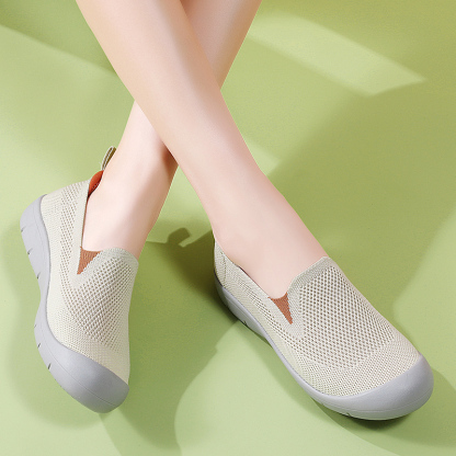 🔥Limited Time Offer 50% OFF🔥Walking Shoes Women Hands Free Slip on Sneakers Orthopedic Shoes for Women - Proven Plantar Fasciitis, Foot and Heel Pain Relief