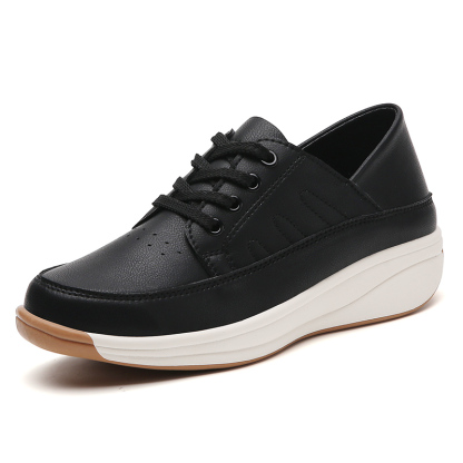 🌸🎉 Limited Time Offer 50% OFF✨🥿💫Women's Leather/Suede Flatform Orthopedic Sneakers