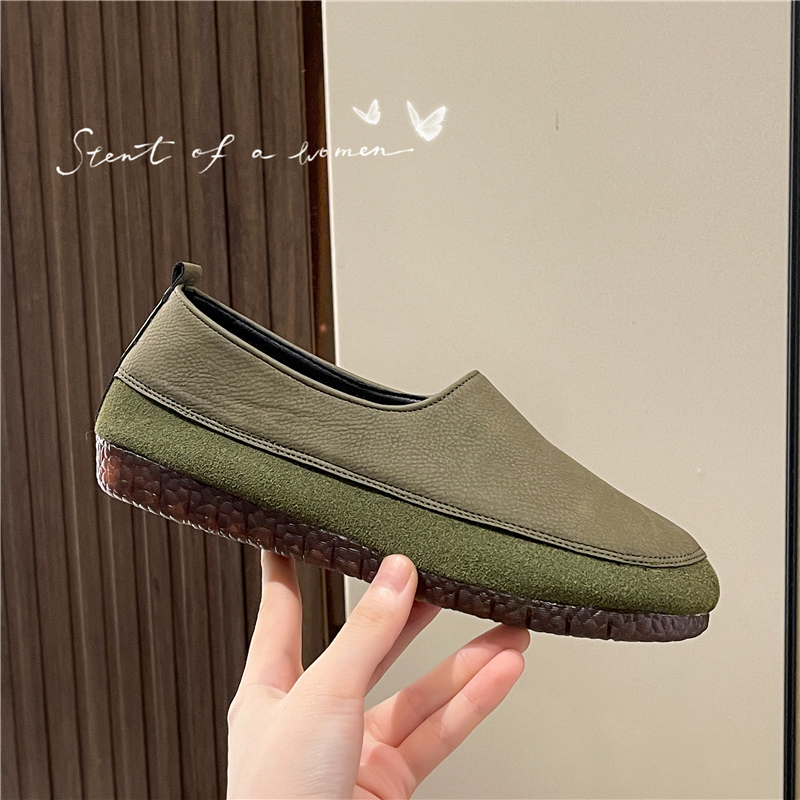 🔥Limited Time Offer 50% OFF🔥Women's Loafers Flat Slip-On Shoes Leather Soft Low Heel for Casual Office Walking - Proven Plantar Fasciitis, Foot and Heel Pain Relief