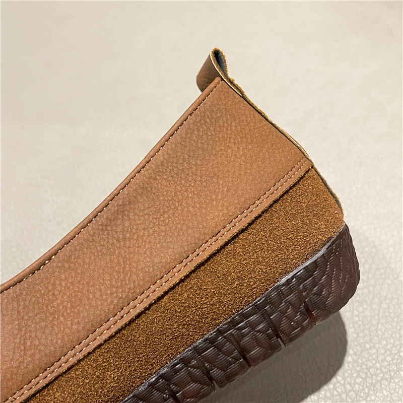 🔥Limited Time Offer 50% OFF🔥Women's Loafers Flat Slip-On Shoes Leather Soft Low Heel for Casual Office Walking - Proven Plantar Fasciitis, Foot and Heel Pain Relief