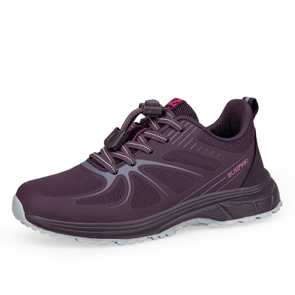 🌸🎉 Limited Time Offer 50% OFF ✨🥿💫Women's Waterproof Hiking Shoes Quick Laces Outdoors Walking Trekking Camping Tennis Sneakers