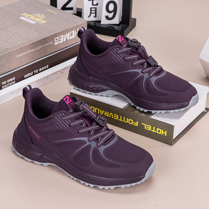 🌸🎉 Limited Time Offer 50% OFF ✨🥿💫Women's Waterproof Hiking Shoes Quick Laces Outdoors Walking Trekking Camping Tennis Sneakers