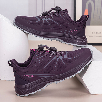 🌸🎉 Limited Time Offer 50% OFF ✨🥿💫Women's Waterproof Hiking Shoes Quick Laces Outdoors Walking Trekking Camping Tennis Sneakers