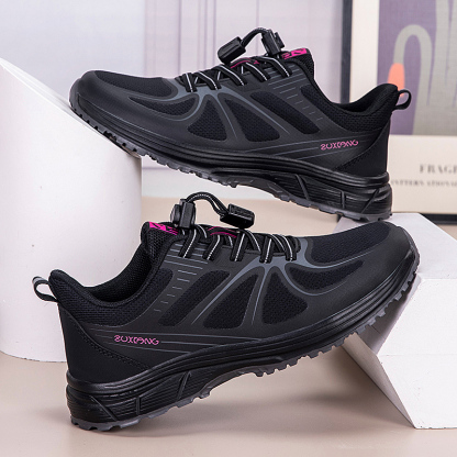 🌸🎉 Limited Time Offer 50% OFF ✨🥿💫Women's Waterproof Hiking Shoes Quick Laces Outdoors Walking Trekking Camping Tennis Sneakers