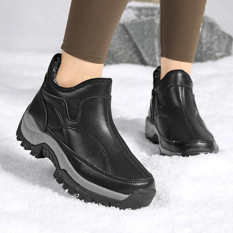 🔥Last Day 50% OFF ⏰Womens Boots Snow Winter Shoes Warm Ankle Booties Comfortable Outdoor Slip on Orthopedic Boots for Women - Proven Plantar Fasciitis, Foot and Heel Pain Relief