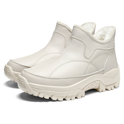 🔥Last Day 50% OFF ⏰Womens Boots Snow Winter Shoes Warm Ankle Booties Comfortable Outdoor Slip on Orthopedic Boots for Women - Proven Plantar Fasciitis, Foot and Heel Pain Relief