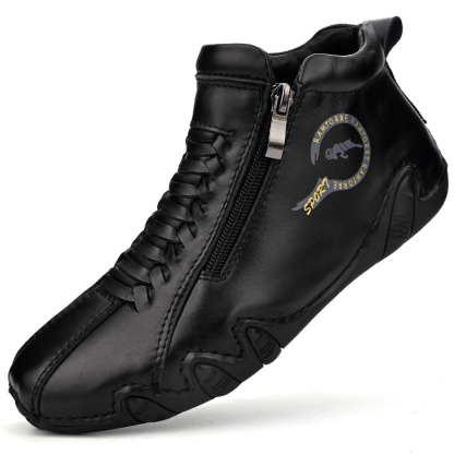 ⏰Promotion - 70% OFF🔥Women's Waterproof Casual Ankle Boots for Hiking Camping & Driving Double Side Zipper - Proven Plantar Fasciitis, Foot and Heel Pain Relief