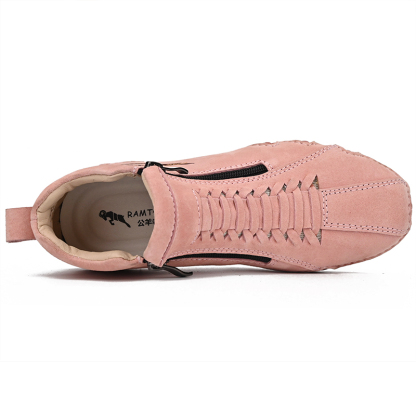 ⏰Promotion - 70% OFF🔥Women's Waterproof Casual Ankle Boots for Hiking Camping & Driving Double Side Zipper - Proven Plantar Fasciitis, Foot and Heel Pain Relief