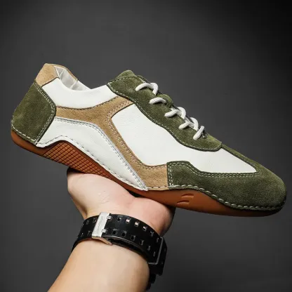 🔥On This Week Sale OFF 70%🔥Barefoot Walking Shoes Couple Fashion Color Blocking Casual Lightweight Commute Sneakers Slip-on Shoes - Improve Posture and Get Rid of Painless Walking and Standing