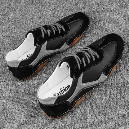 🔥On This Week Sale OFF 70%🔥Barefoot Walking Shoes Couple Fashion Color Blocking Casual Lightweight Commute Sneakers Slip-on Shoes - Improve Posture and Get Rid of Painless Walking and Standing