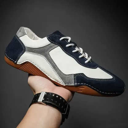 🔥On This Week Sale OFF 70%🔥Barefoot Walking Shoes Couple Fashion Color Blocking Casual Lightweight Commute Sneakers Slip-on Shoes - Improve Posture and Get Rid of Painless Walking and Standing