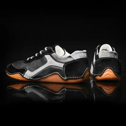 🔥On This Week Sale OFF 70%🔥Barefoot Walking Shoes Couple Fashion Color Blocking Casual Lightweight Commute Sneakers Slip-on Shoes - Improve Posture and Get Rid of Painless Walking and Standing