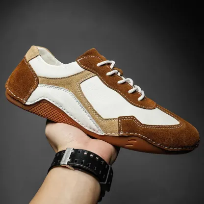 🔥On This Week Sale OFF 70%🔥Barefoot Walking Shoes Couple Fashion Color Blocking Casual Lightweight Commute Sneakers Slip-on Shoes - Improve Posture and Get Rid of Painless Walking and Standing