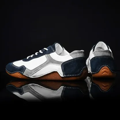 🔥On This Week Sale OFF 70%🔥Barefoot Walking Shoes Couple Fashion Color Blocking Casual Lightweight Commute Sneakers Slip-on Shoes - Improve Posture and Get Rid of Painless Walking and Standing