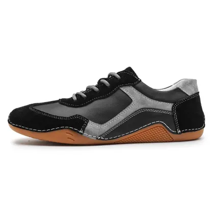 🔥On This Week Sale OFF 70%🔥Barefoot Walking Shoes Couple Fashion Color Blocking Casual Lightweight Commute Sneakers Slip-on Shoes - Improve Posture and Get Rid of Painless Walking and Standing
