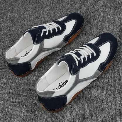 🔥On This Week Sale OFF 70%🔥Barefoot Walking Shoes Couple Fashion Color Blocking Casual Lightweight Commute Sneakers Slip-on Shoes - Improve Posture and Get Rid of Painless Walking and Standing