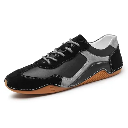 🔥On This Week Sale OFF 70%🔥Barefoot Walking Shoes Couple Fashion Color Blocking Casual Lightweight Commute Sneakers Slip-on Shoes - Improve Posture and Get Rid of Painless Walking and Standing