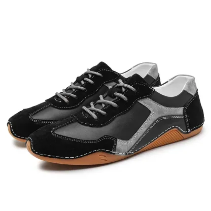 🔥On This Week Sale OFF 70%🔥Barefoot Walking Shoes Couple Fashion Color Blocking Casual Lightweight Commute Sneakers Slip-on Shoes - Improve Posture and Get Rid of Painless Walking and Standing