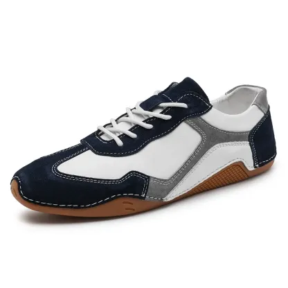 🔥On This Week Sale OFF 70%🔥Barefoot Walking Shoes Couple Fashion Color Blocking Casual Lightweight Commute Sneakers Slip-on Shoes - Improve Posture and Get Rid of Painless Walking and Standing