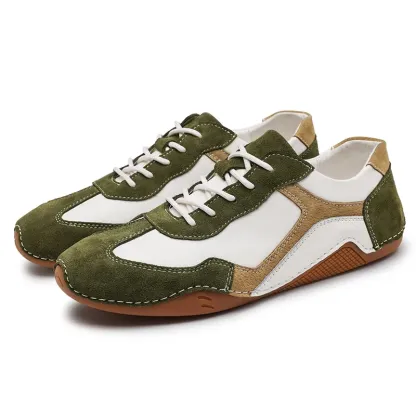 🔥On This Week Sale OFF 70%🔥Barefoot Walking Shoes Couple Fashion Color Blocking Casual Lightweight Commute Sneakers Slip-on Shoes - Improve Posture and Get Rid of Painless Walking and Standing