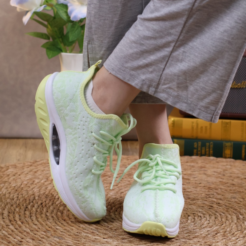 ⏰Promotion - 70% OFF🔥Women's Daily Lightweight Breathable Non-Slip Arch Support Orthopedic Air Cushion Sneakers - Proven Plantar Fasciitis, Foot and Heel Pain Relief