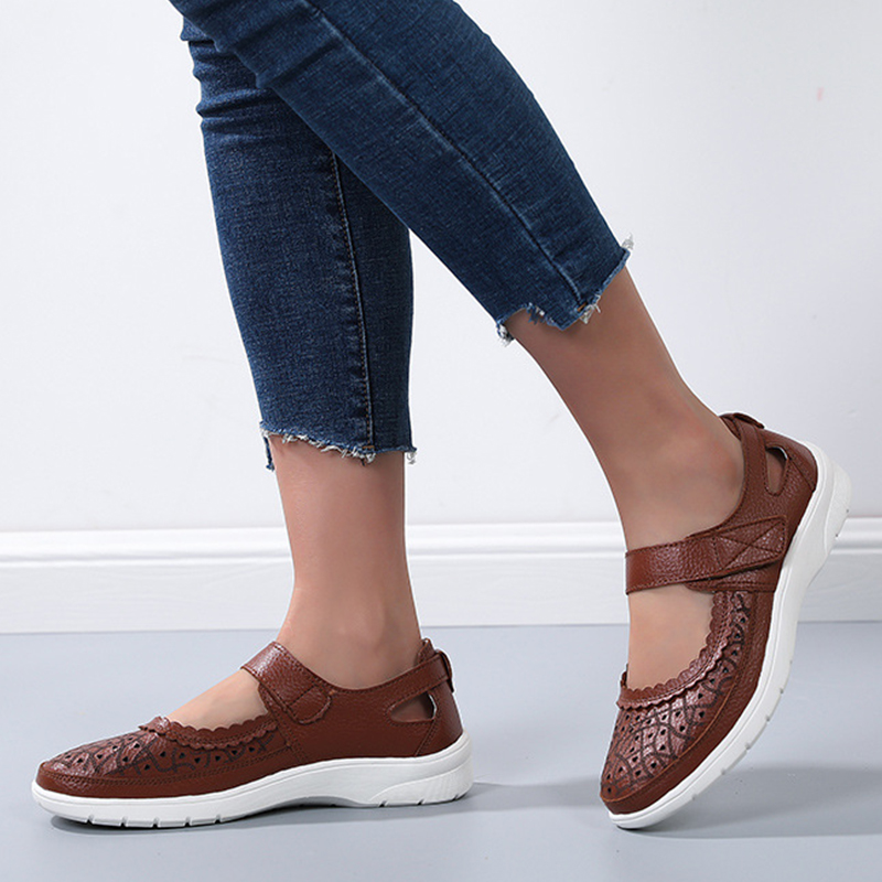 🔥Last Day 50% OFF ⏰Women's Comfort Leather Orthopedic Shoes - Proven Plantar Fasciitis, Foot and Heel Pain Relief