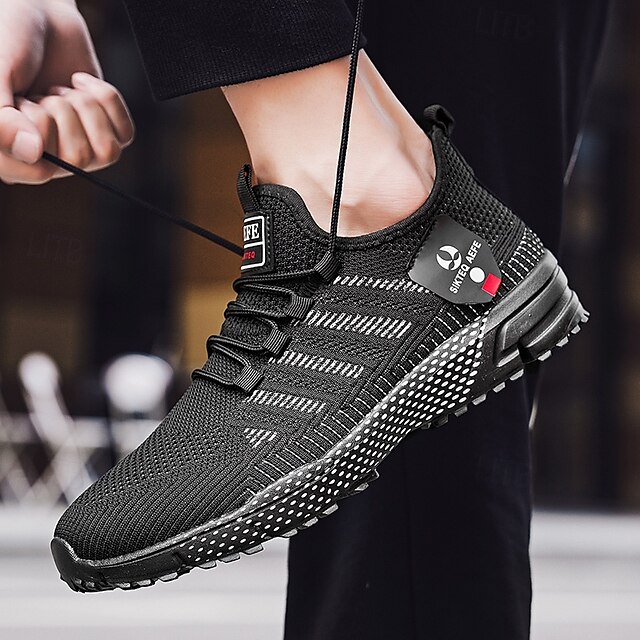 ⏰LIMITED SALE 70% OFF🔥Men's Yellow Athletic Sneakers - Breathable Mesh Lace-Up Running Shoes for Training & Casual Sports