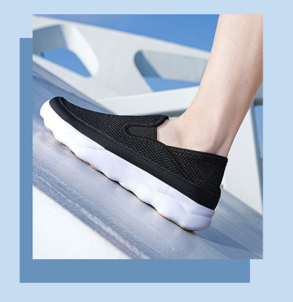 Men's Comfortable And Breathable Sports Collapsible Heel Loafer