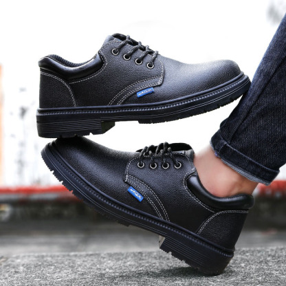 🔥Last Day 70% OFF ⏰MEN'S ANTI-SMASH WATERPROOF WEAR-RESISTANT WORK SAFETY SHOES - Proven Plantar Fasciitis, Foot and Heel Pain Relief