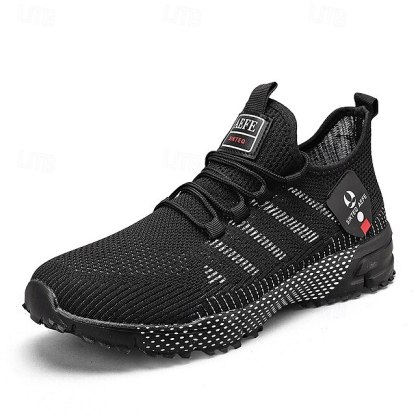 ⏰LIMITED SALE 70% OFF🔥Men's Yellow Athletic Sneakers - Breathable Mesh Lace-Up Running Shoes for Training & Casual Sports