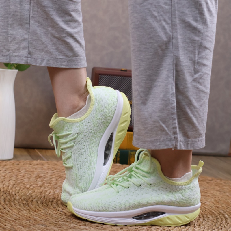 ⏰Promotion - 70% OFF🔥Women's Daily Lightweight Breathable Non-Slip Arch Support Orthopedic Air Cushion Sneakers - Proven Plantar Fasciitis, Foot and Heel Pain Relief