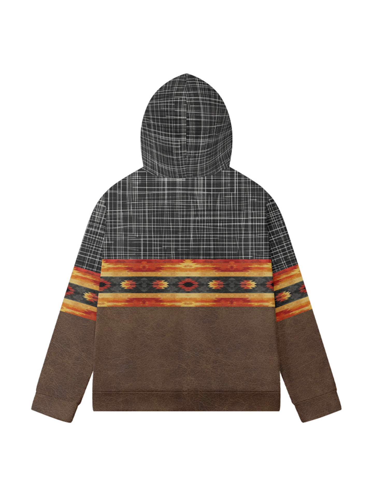 Herren Sweatshirt mit Kapuze und Reißverschluss