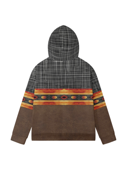 Herren Sweatshirt mit Kapuze und Reißverschluss