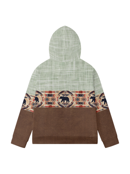 Herren Sweatshirt mit Kapuze und Reißverschluss