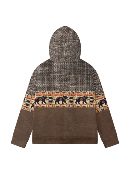 Herren Sweatshirt mit Kapuze und Reißverschluss