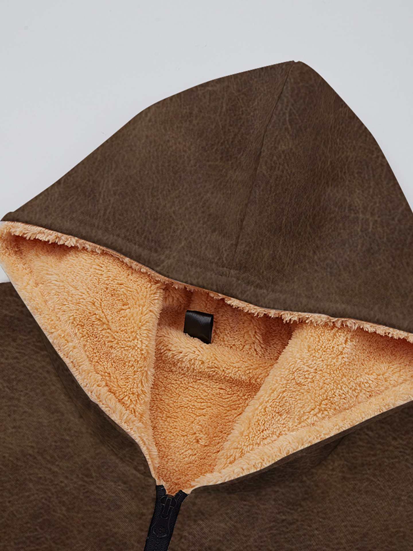 Herren Sweatshirt mit Kapuze und Reißverschluss