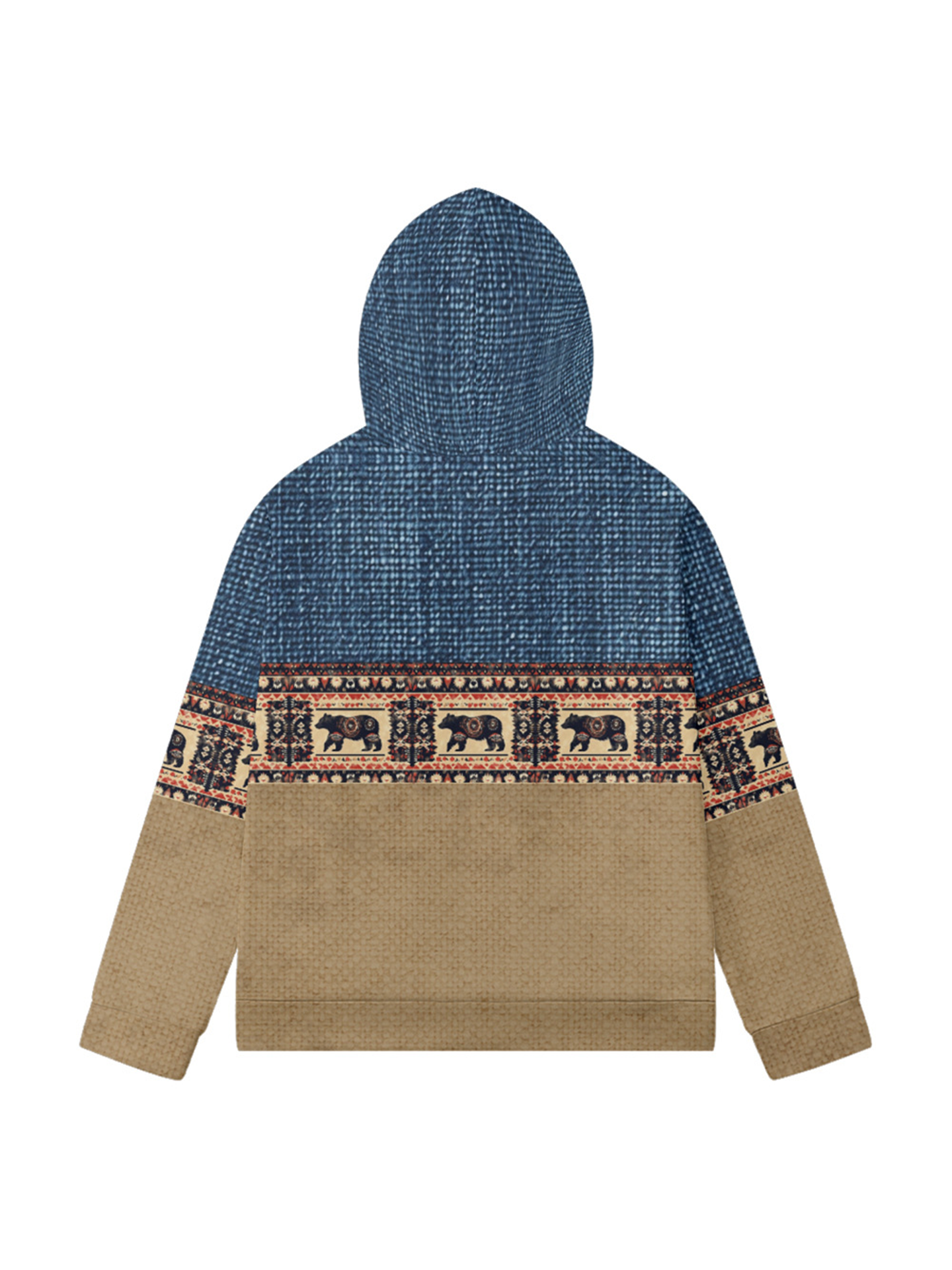 Herren Sweatshirt mit Kapuze und Reißverschluss