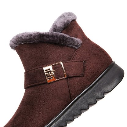 🔥Limited Time Offer 70% OFF🔥Winter Women Plush Warm Ankle Snow Boots - Proven Plantar Fasciitis, Foot and Heel Pain Relief