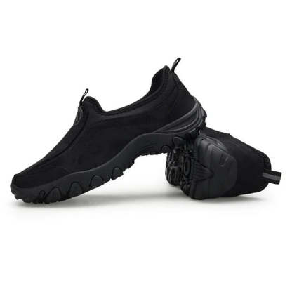 (⏰Limited Time Sale 70% OFF) Men's Orthopedic Slip-On Shoes, Lightweight Comfortable Wide Toe Walking Shoes