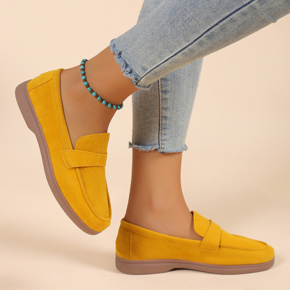 🔥Last Day Promotion 70% OFF ⏰2025 New Suede Slip On Comfortable Orthopedic Loafers - Proven Plantar Fasciitis, Foot and Heel Pain Relief