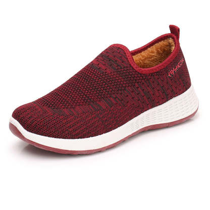 Owlkay Women's Warm Anti-slip Sports Cotton Shoes
