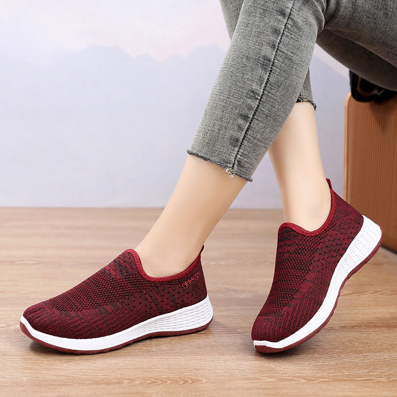 Owlkay Women's Warm Anti-slip Sports Cotton Shoes