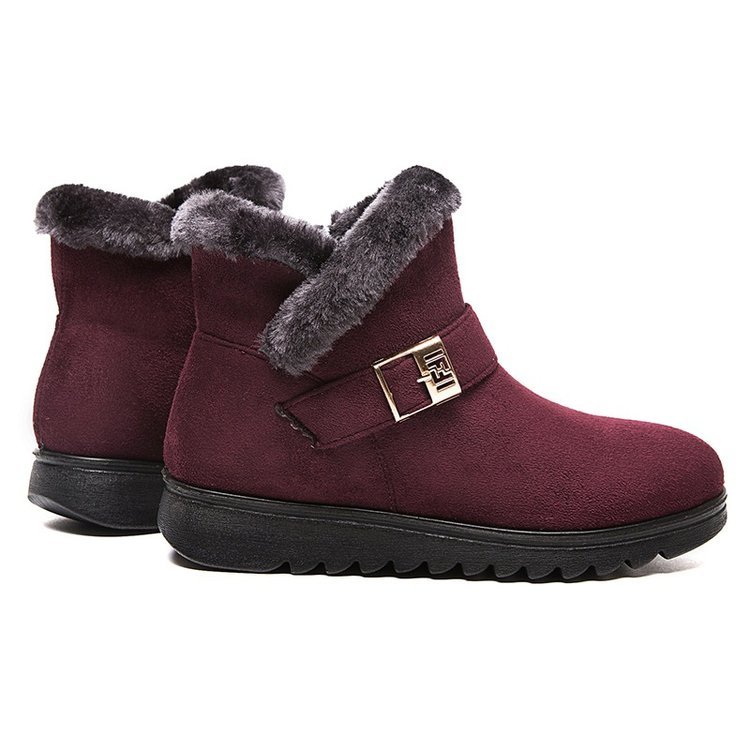 🔥Limited Time Offer 70% OFF🔥Winter Women Plush Warm Ankle Snow Boots - Proven Plantar Fasciitis, Foot and Heel Pain Relief