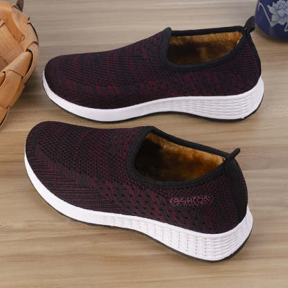 Owlkay Women's Warm Anti-slip Sports Cotton Shoes